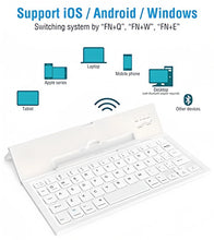 Load image into Gallery viewer, Portable Bluetooth Keyboard with Stand