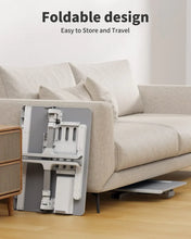 Load image into Gallery viewer, Adjustable Laptop Bed Desk with LED Lamp & Foldable Design (60cm)