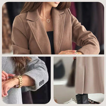 Load image into Gallery viewer, Women’s Elegant Tailored Long Coat