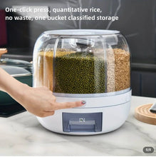 Load image into Gallery viewer, 360° ROTATING RICE, GRAIN DISPENSER FOR KITCHEN STORAGE
