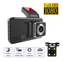 Load image into Gallery viewer, Dual-lens dashcam with 1080P HD & night vision - 170° wide angle