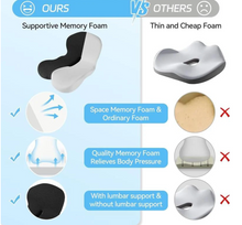 Load image into Gallery viewer, Non-Slip Memory Foam Seat