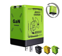 Load image into Gallery viewer, W&O 2-in-1 GaN Compatible with 120w Fast Charger