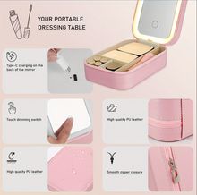 Load image into Gallery viewer, Makeup Case with Led Lights