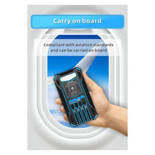 Load image into Gallery viewer, 20000mAh Solar Power Bank with Foldable Panels, Wireless Charging & LED Flashlight