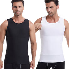Load image into Gallery viewer, 🔥Men's Sleeveless Solid Shapewear Undershirt
