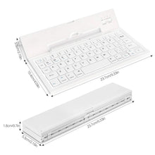 Load image into Gallery viewer, Portable Bluetooth Keyboard with Stand