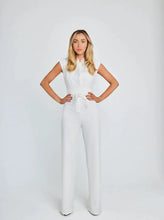 Load image into Gallery viewer, Women's Sleeveless Wide-Leg Jumpsuit