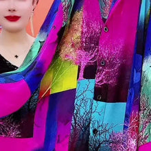 Load image into Gallery viewer, Women's Chiffon Medium-Length Thin Shirt