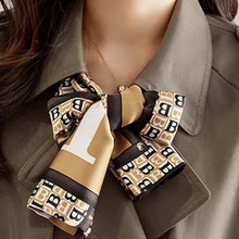 Load image into Gallery viewer, Slim Mid-Length Trench Coat with Lapel for Women