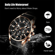 Load image into Gallery viewer, Men's Waterproof Multifunctional Quartz Watch ( Two Year Warranty)