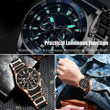 Load image into Gallery viewer, Men's Waterproof Multifunctional Quartz Watch ( Two Year Warranty)