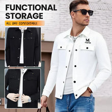 Load image into Gallery viewer, Men's Windproof Lightweight Button-Down Jacket