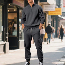 Load image into Gallery viewer, Chic Versatile Men's Warm 2-Piece Set