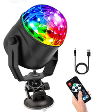 Load image into Gallery viewer, Colorful Rotating Magic Disco Ball Light
