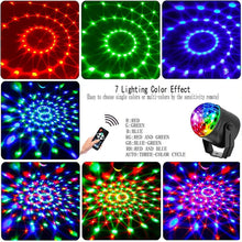Load image into Gallery viewer, Colorful Rotating Magic Disco Ball Light