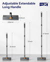 Adjustable Floor Scrub Brush