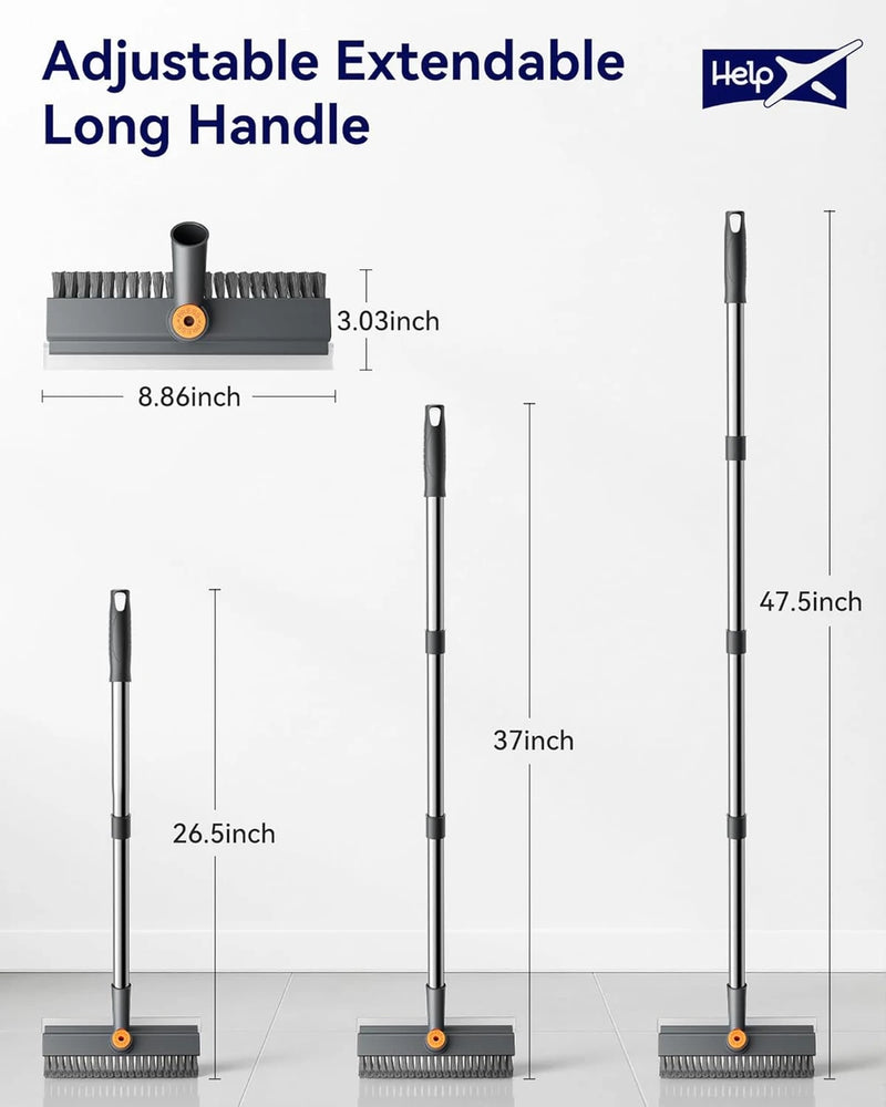 Adjustable Floor Scrub Brush