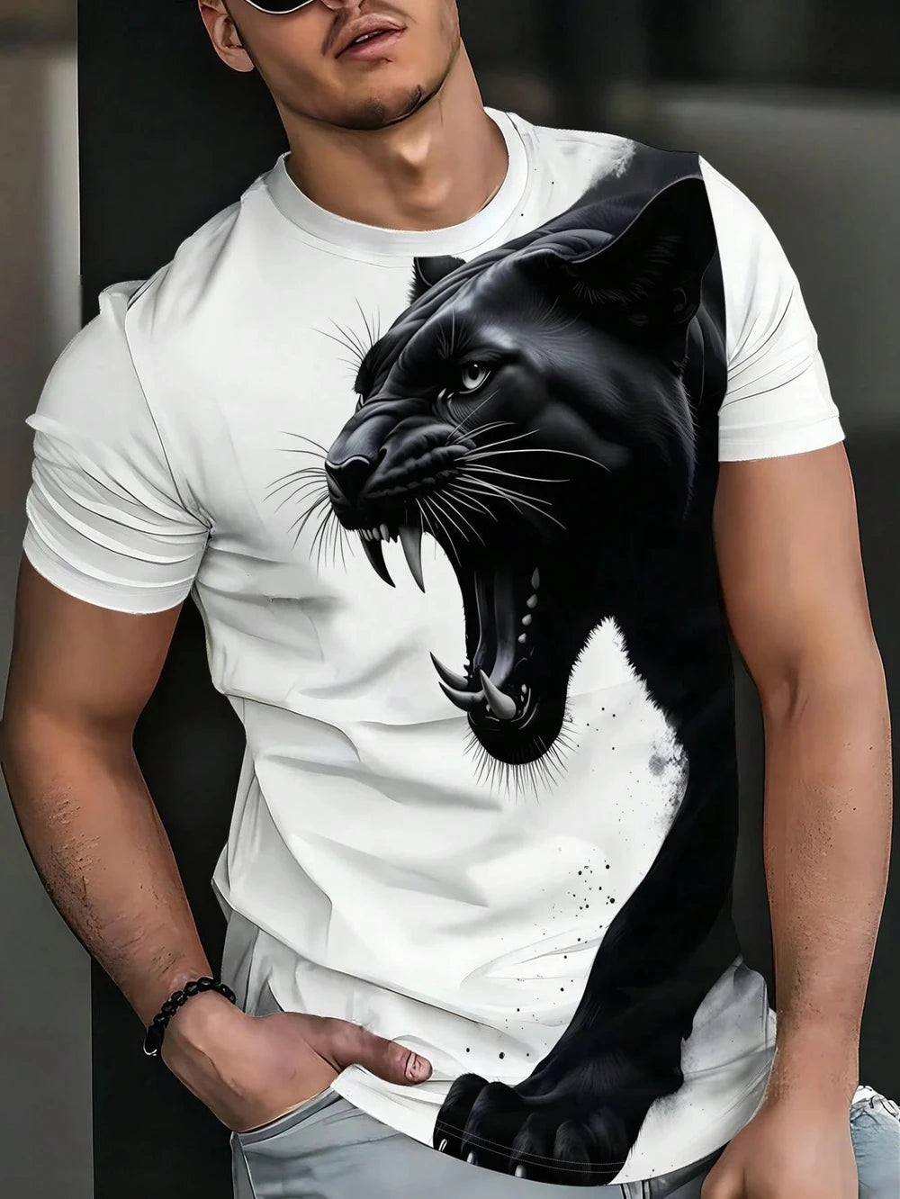 3D Print Casual Sports T-Shirt