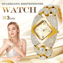 Load image into Gallery viewer, Retro Quartz Watch with Sparkling Rhinestones⌚
