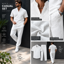 Load image into Gallery viewer, Men's Waffle-Knit -Piece Set
