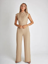 Load image into Gallery viewer, Women&#39;s Sleeveless Wide-Leg Jumpsuit
