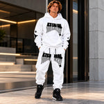 Men’s Premium Graphic Hoodie &amp; Jogger Tracksuit Set