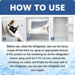 Refrigerator Deicing and Defrosting Spray (Pack Of 2)