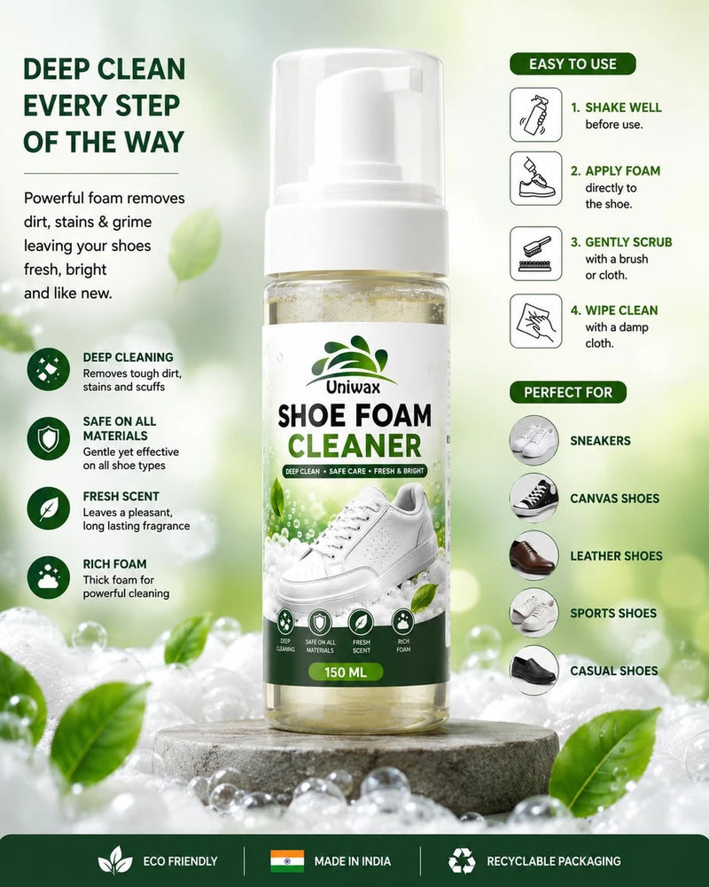 Uniwax Shoe Foam Cleaner