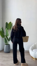 Load image into Gallery viewer, Women Casual Sports Sweatshirt and Jogger Pants (2-piece Set)
