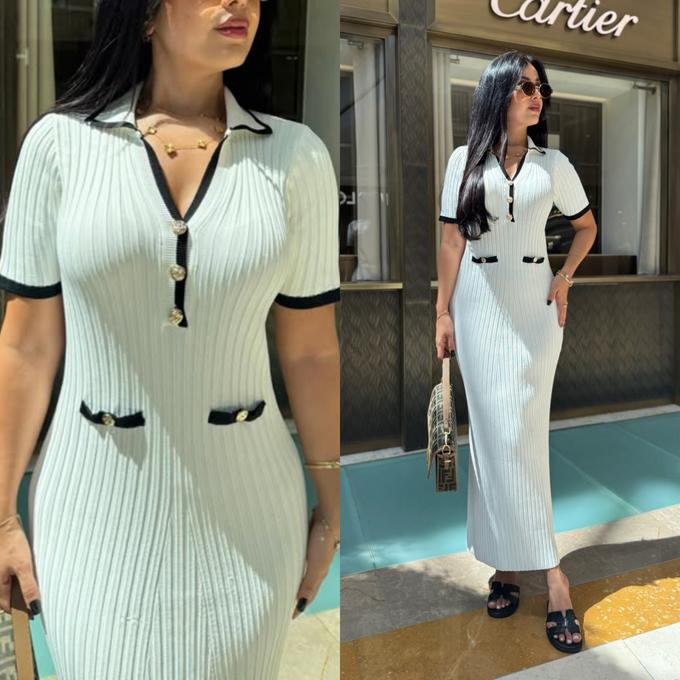 Women's Summer Dress - Classic Elegance with a Modern Twist