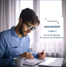 Load image into Gallery viewer, Super Black Technology✨Smart Wireless Headphone Sunglasses
