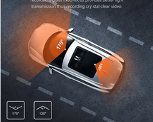 Load image into Gallery viewer, Dual-lens dashcam with 1080P HD &amp; night vision - 170° wide angle
