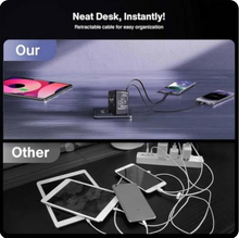 Load image into Gallery viewer, W&amp;O 2-in-1 GaN Compatible with 120w Fast Charger
