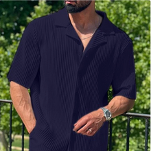 Load image into Gallery viewer, Sports Men Suit Fashion Casual Short-sleeved Trousers Two-piece Set
