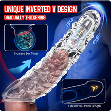 Load image into Gallery viewer, 2025 HOT Deal 💥Reusable Penis Extension Vibrator – Makes You Longer, Harder &amp; Unstoppable 😍
