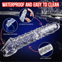 Load image into Gallery viewer, 2025 HOT Deal 💥Reusable Penis Extension Vibrator – Makes You Longer, Harder &amp; Unstoppable 😍
