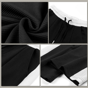 Men's Outfit Casual 2 Piece Contrast Sports Jogging Tracksuits Set