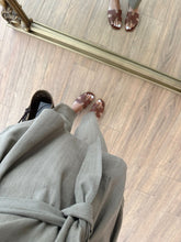 Load image into Gallery viewer, Orika Shoulder Twist Blouse-Pants Russian Suit
