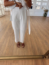 Load image into Gallery viewer, Orika Shoulder Twist Blouse-Pants Russian Suit
