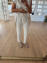 Load image into Gallery viewer, Orika Shoulder Twist Blouse-Pants Russian Suit
