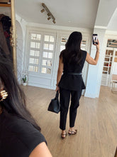 Load image into Gallery viewer, Dali Belted Flato Trouser Vest Suit

