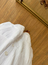 Load image into Gallery viewer, Diamon Buttoned Loose Muslin Dress
