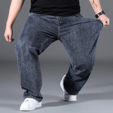 Load image into Gallery viewer, Stylish Loose High Stretch Straight Leg Jeans
