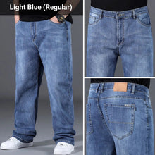 Load image into Gallery viewer, Stylish Loose High Stretch Straight Leg Jeans
