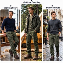 Load image into Gallery viewer, Men's Cotton Cargo Tactical Pants
