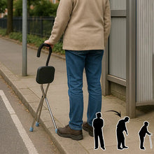 Load image into Gallery viewer, Folding walking stick (One Year Warranty)
