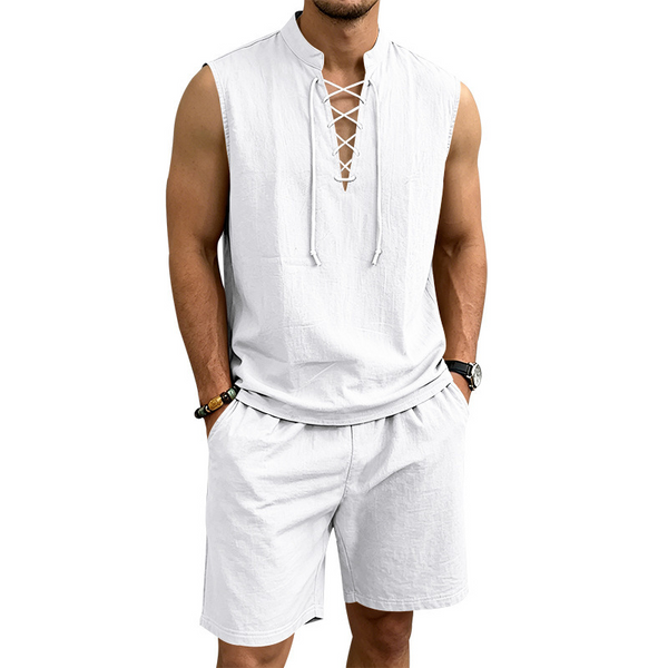 Coastal Breeze Summer Linen Set