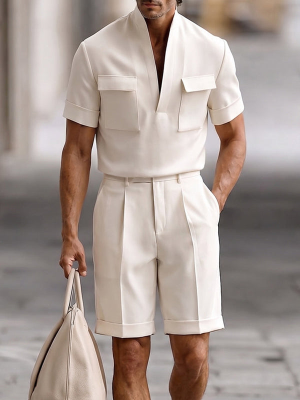 Urban Casual Multi-Pocket Everyday Set