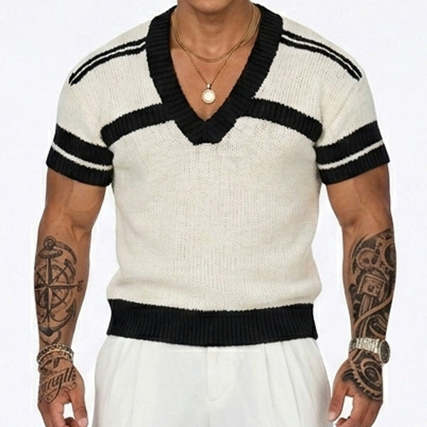 Everyday Comfort Knit V-Neck Tee